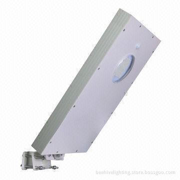 Integrated solar garden light, all in one, 12W power, low price with high quality
